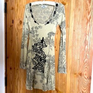 Artisan sweater dress
